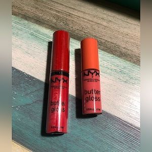 Lot of 2 Nyx lip butter gloss